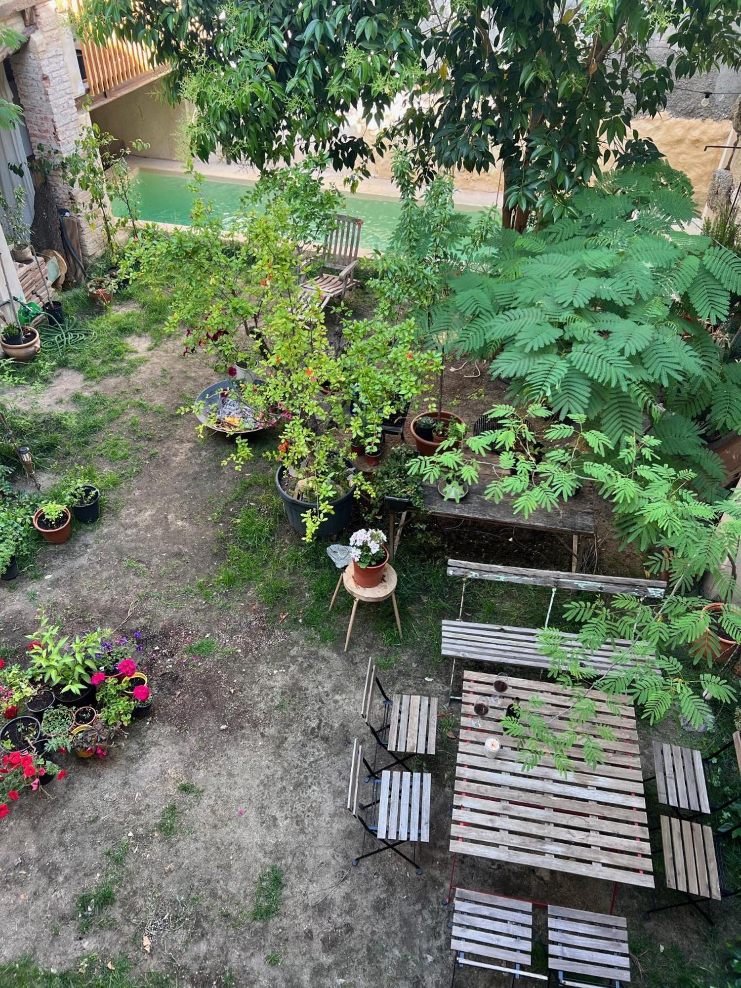Casita Acceso Piscina Y Jardin La Nueva Канделеда Екстериор снимка