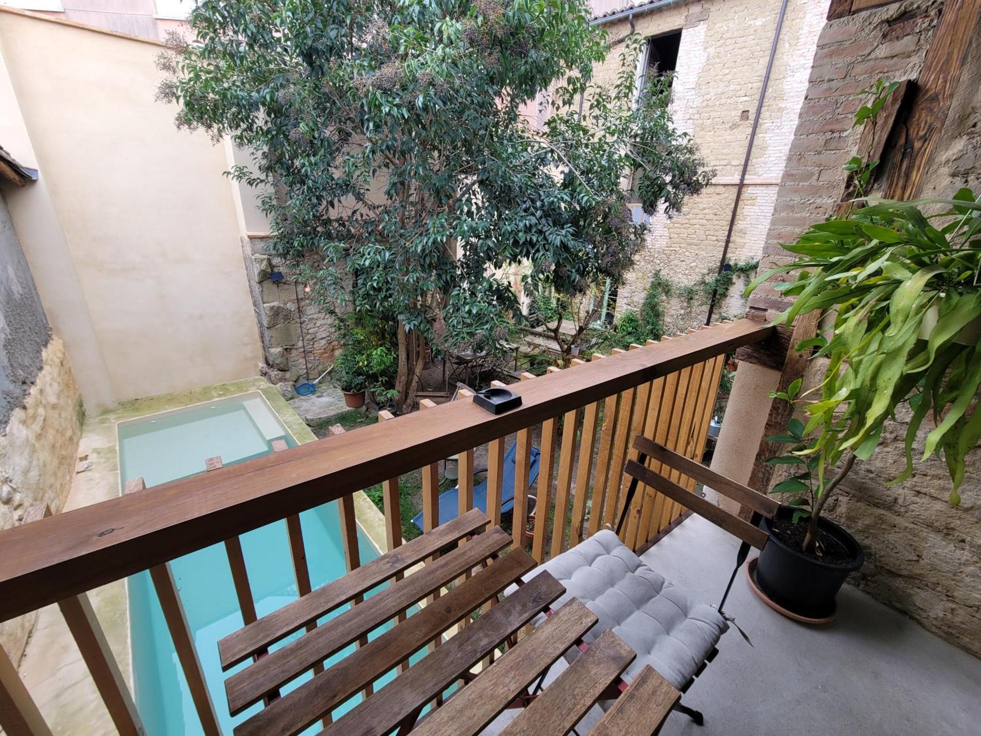 Casita Acceso Piscina Y Jardin La Nueva Канделеда Екстериор снимка
